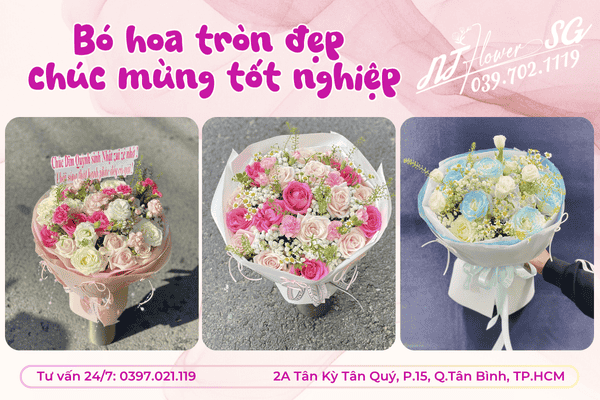 Bó Hoa Tròn Đẹp